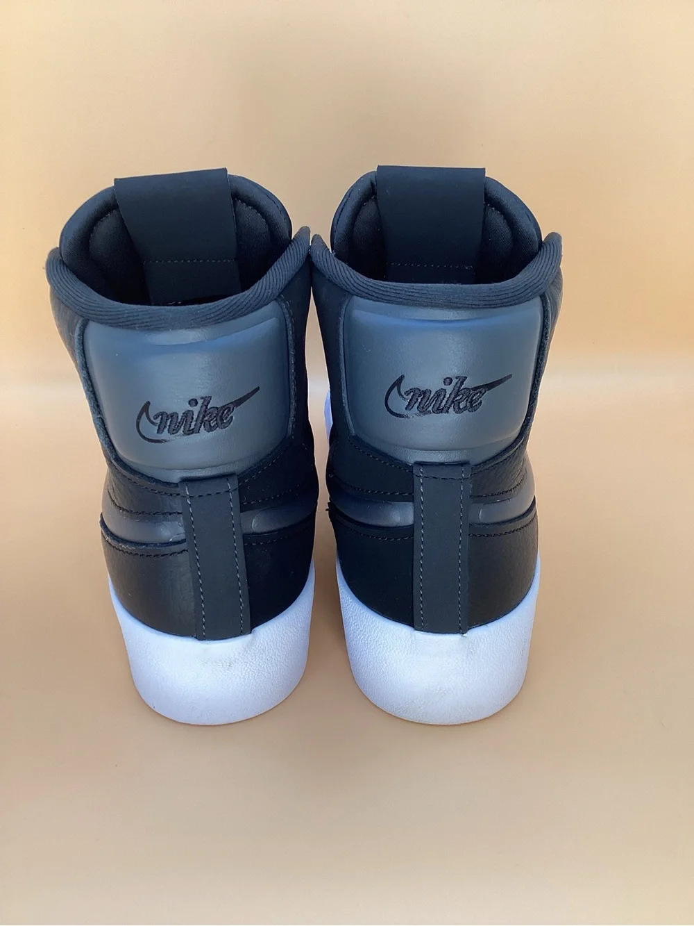 Like New Nike Black Leather Blazer Victory Sneakers. Excellent condition! Size 8